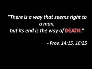 Proverbs 14:15