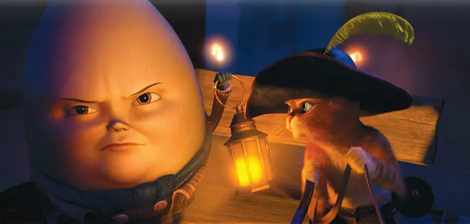 humpty and puss in boots