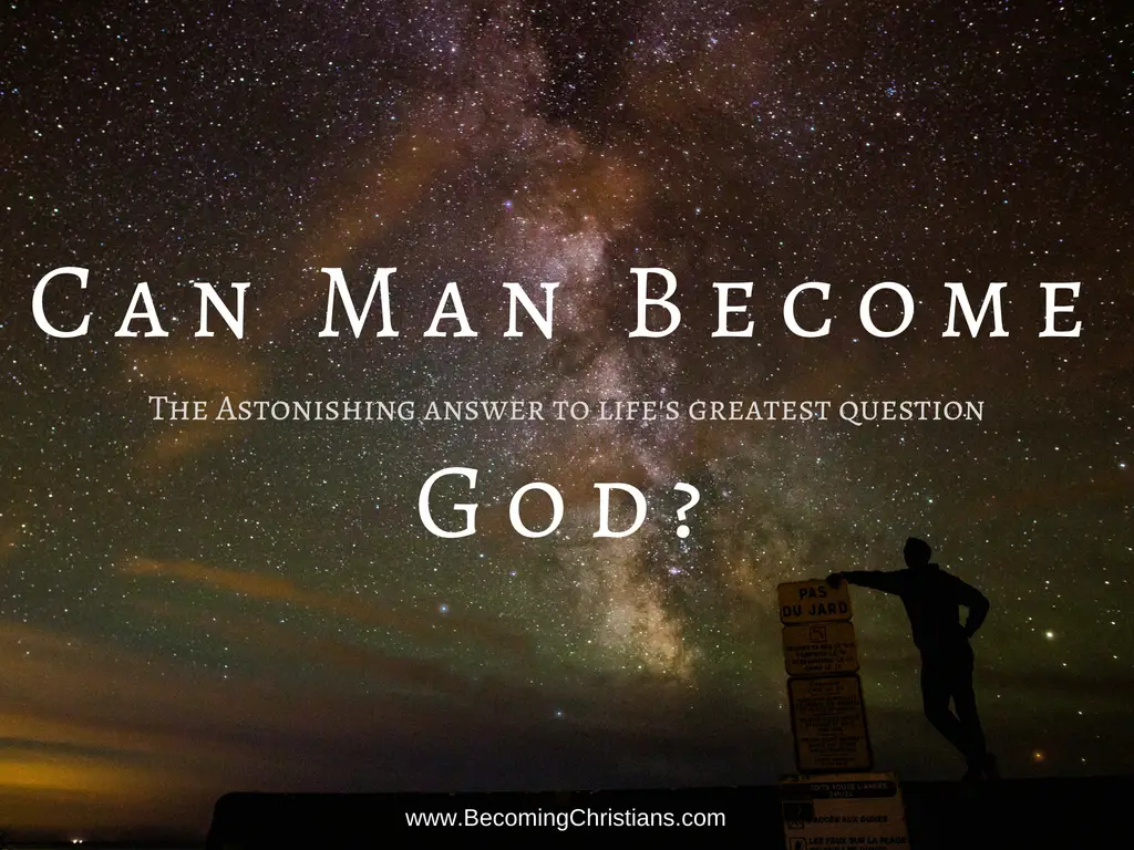 The incredible answer to how man can become a god
