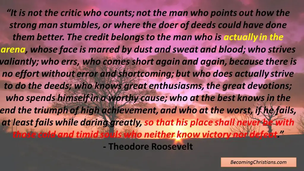 Theodore Rosevelt Quote