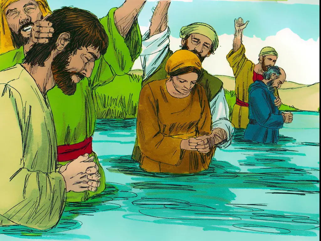 Pentecost and baptism