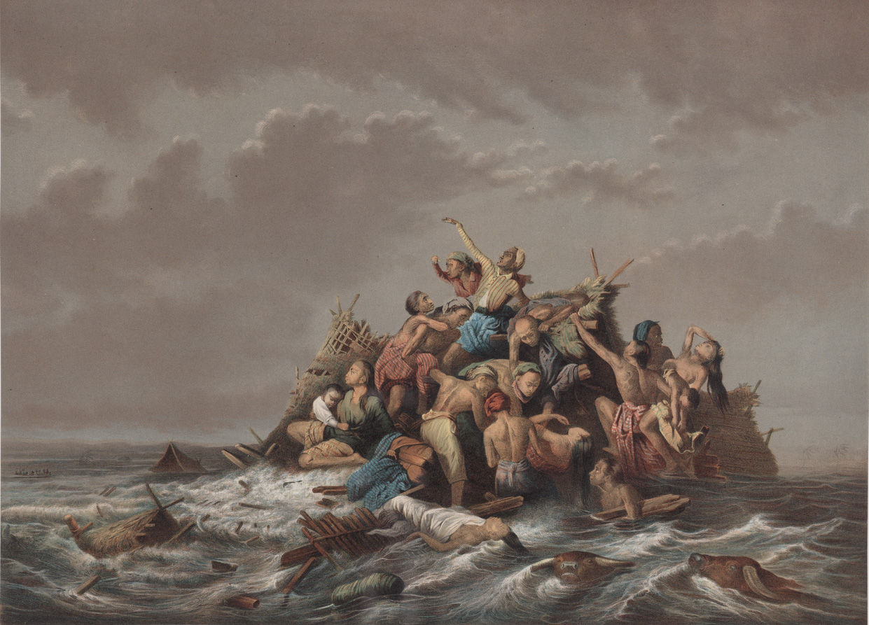 A_Flood_on_Java_1865-1876_Raden_Saleh
