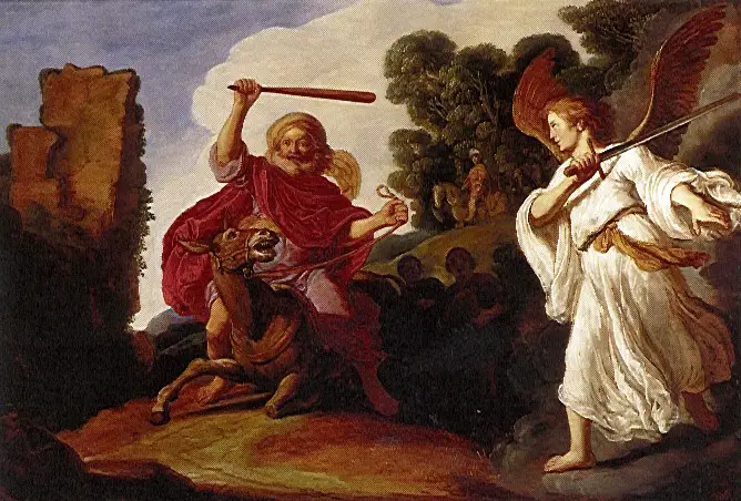 Balaam and the talking donkey