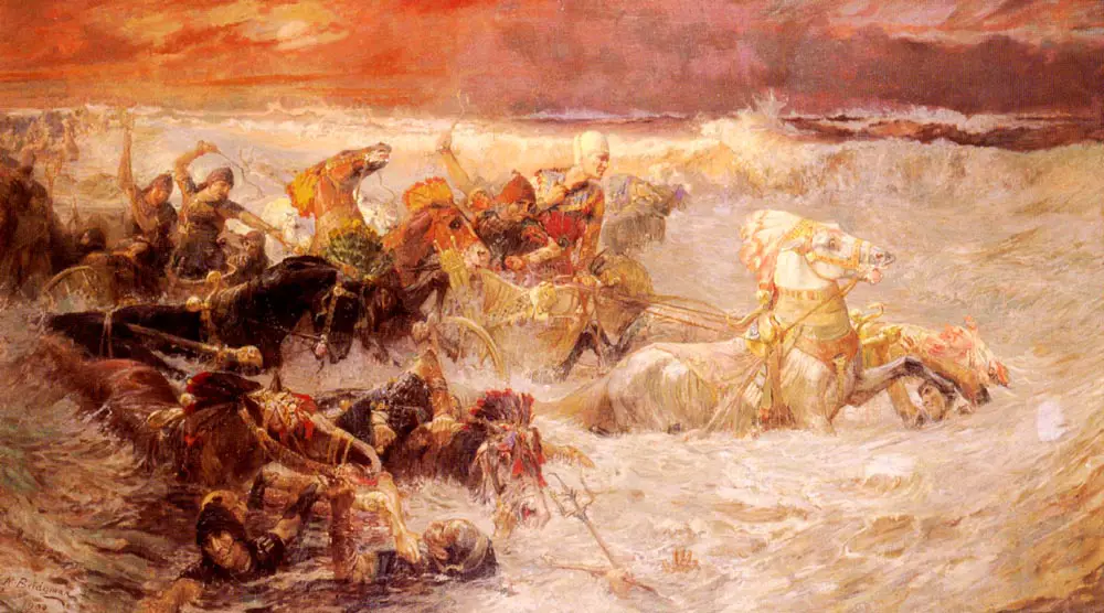 Bridgman_Pharaoh's_Army_Engulfed_by_the_Red_Sea