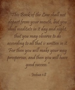Joshua 1:8