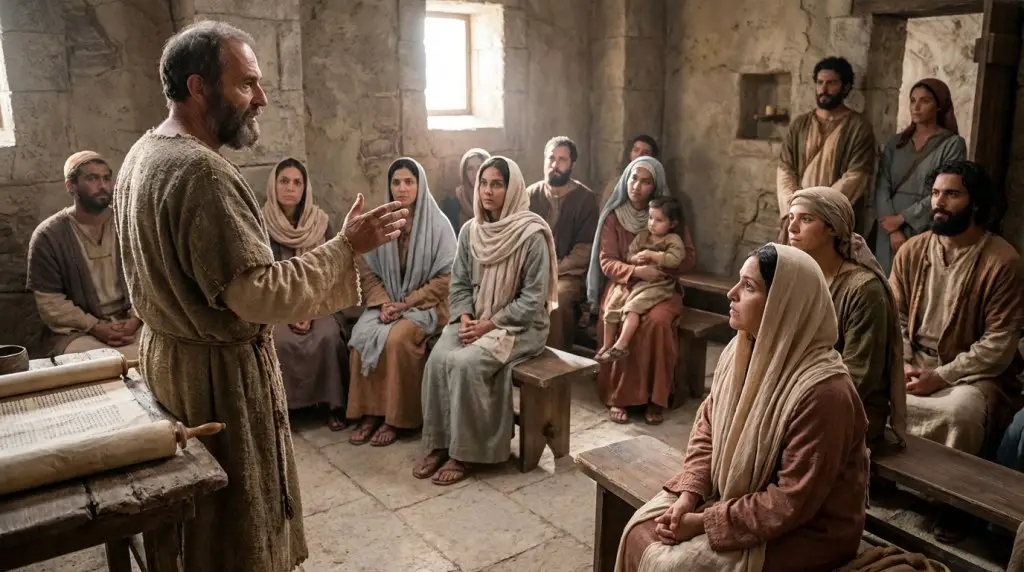 paul teaching the church about women's role