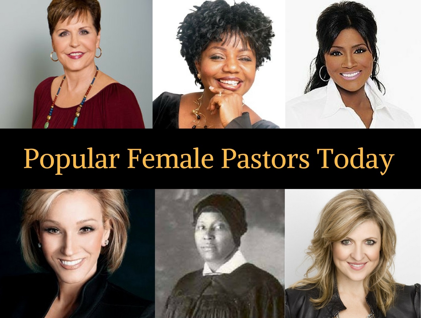 Photos of Popular Female Pastors Today