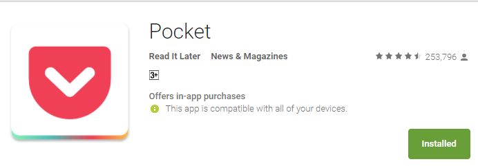 Pocket Mobile App