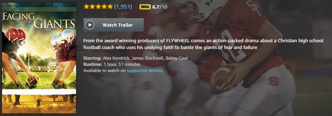 facing the giants