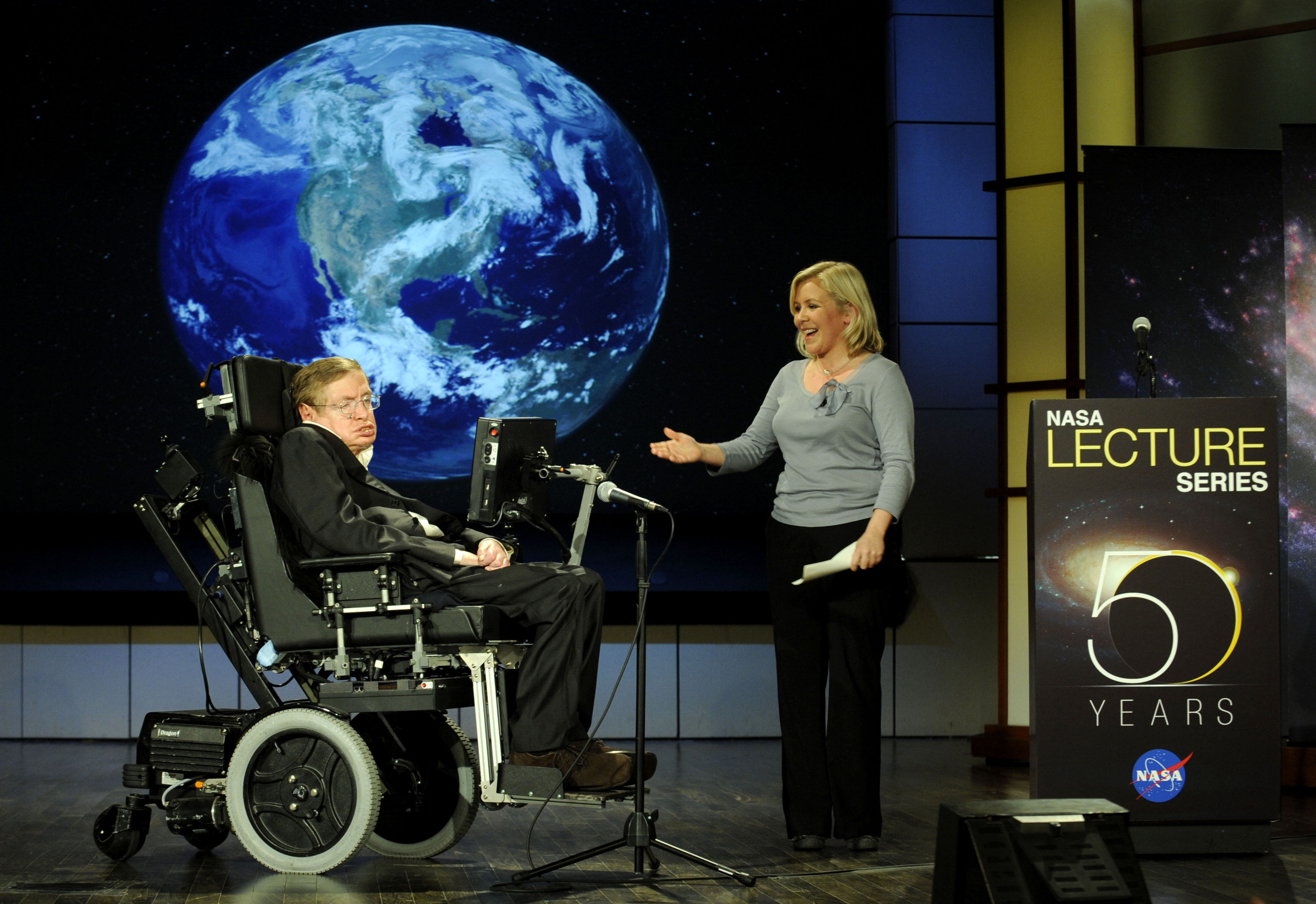 Stephen Hawking NASA 50th