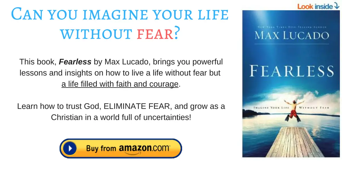 Fearless by max lucado footnote