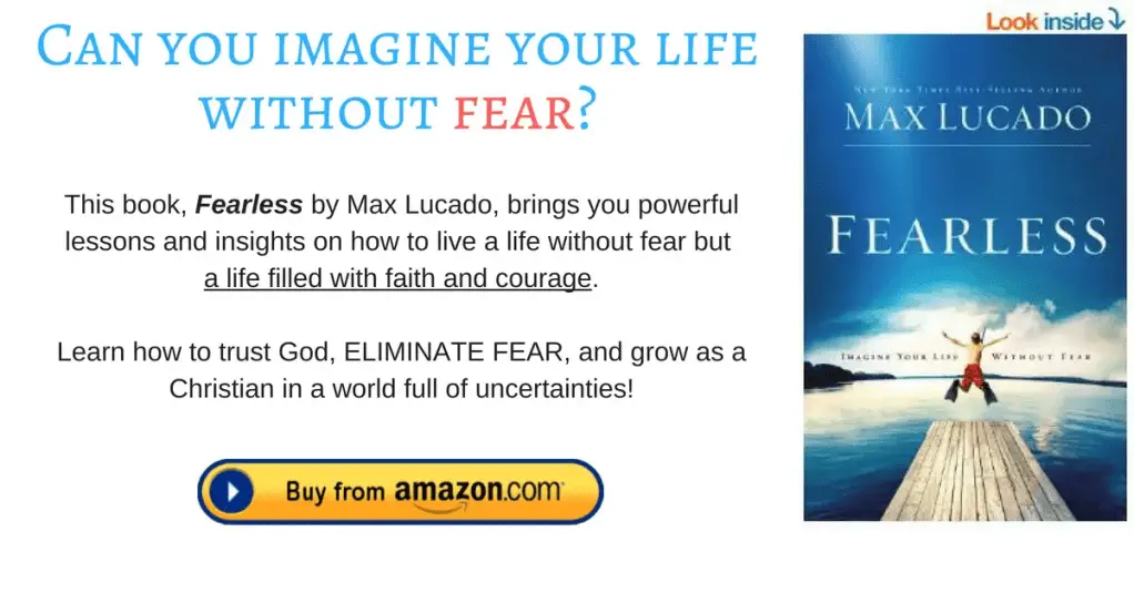 Fearless by max lucado footnote