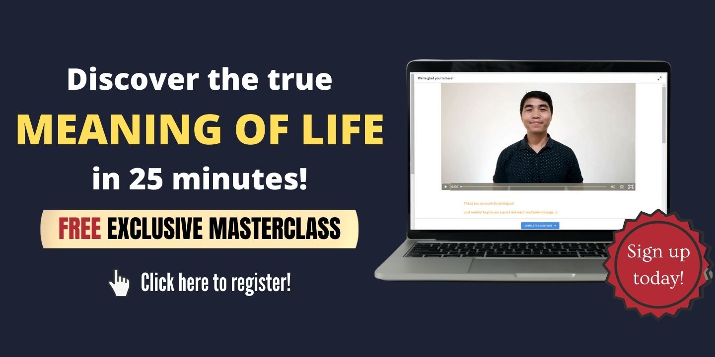 meaning of life banner bca