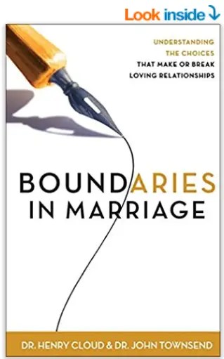Boundaries in Marriage