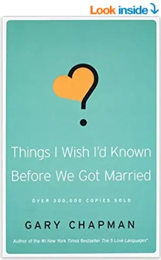 Things I Wish I'd Known Before We Got Married
