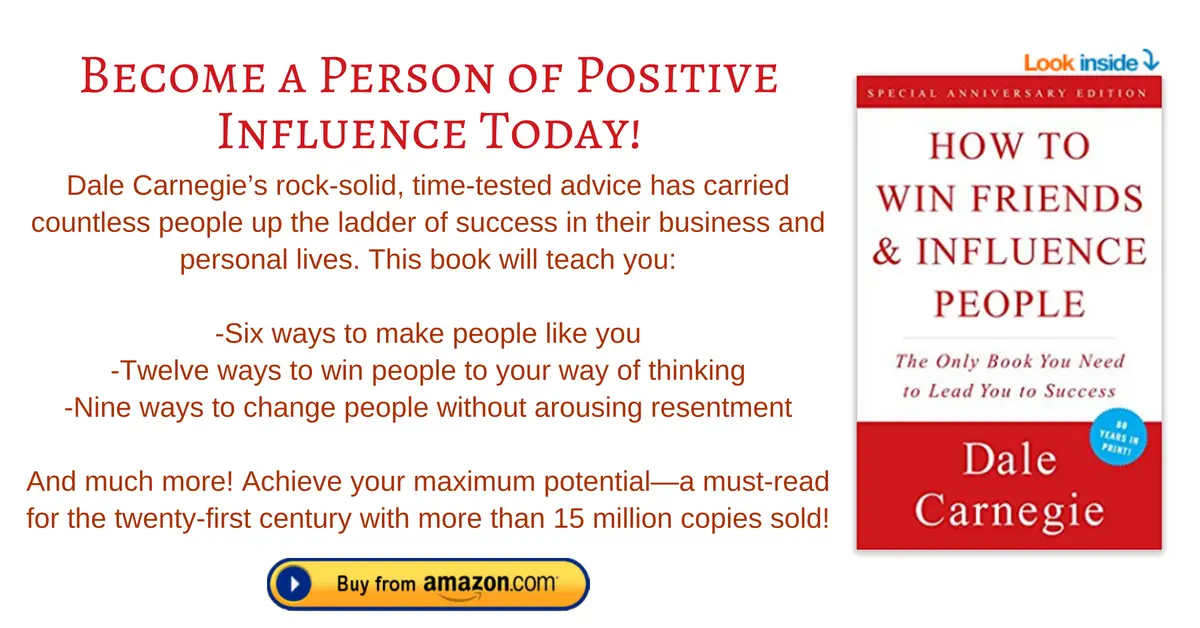 How to Win Friends &amp; Influence People footnote