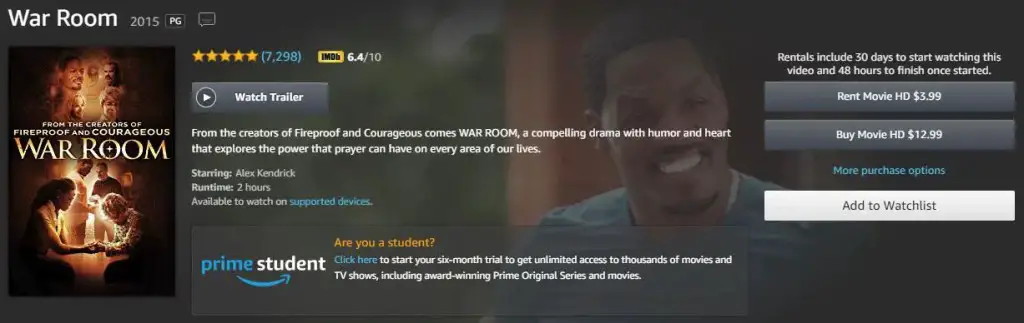 war room amazon