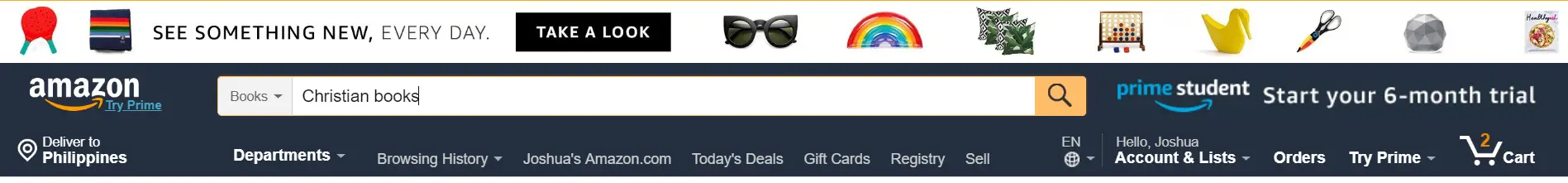amazon Christian bookstore
