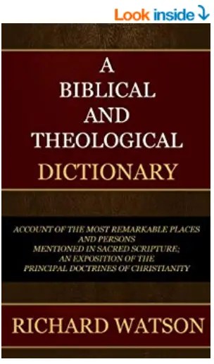 Bible Dictionary