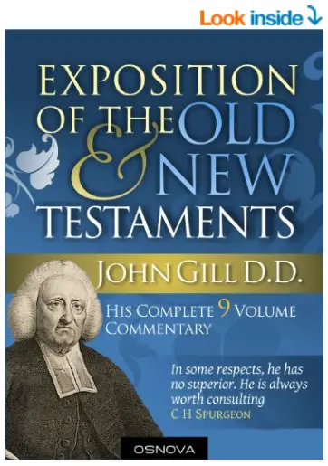 Gill's Bible Commentary