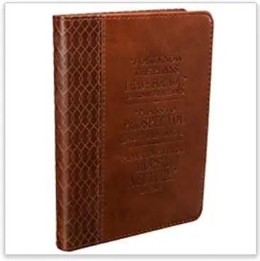 Jeremiah 29 11 Two-tone Flexcover Journal