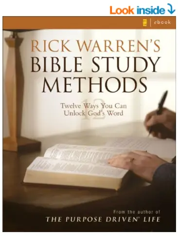 Rick Warren's Bible Study Methods
