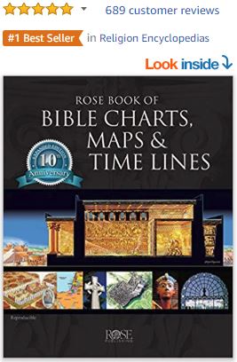 Rose Book of Bible Charts, Maps, and Time Lines
