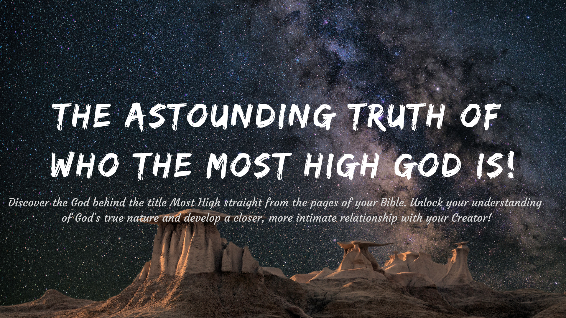 Who is the Most High God?