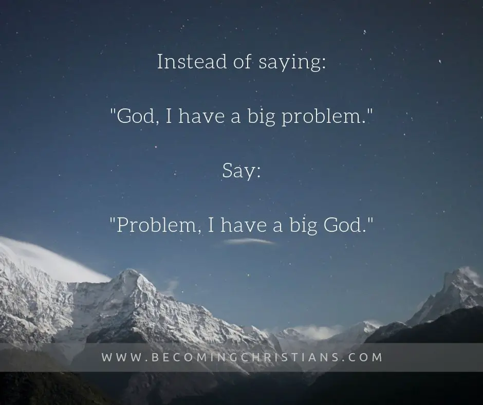 Christian quote about suffering, trials, and challenges in life.