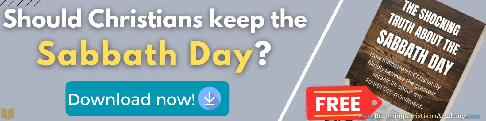 Sabbath free ebook promo banner