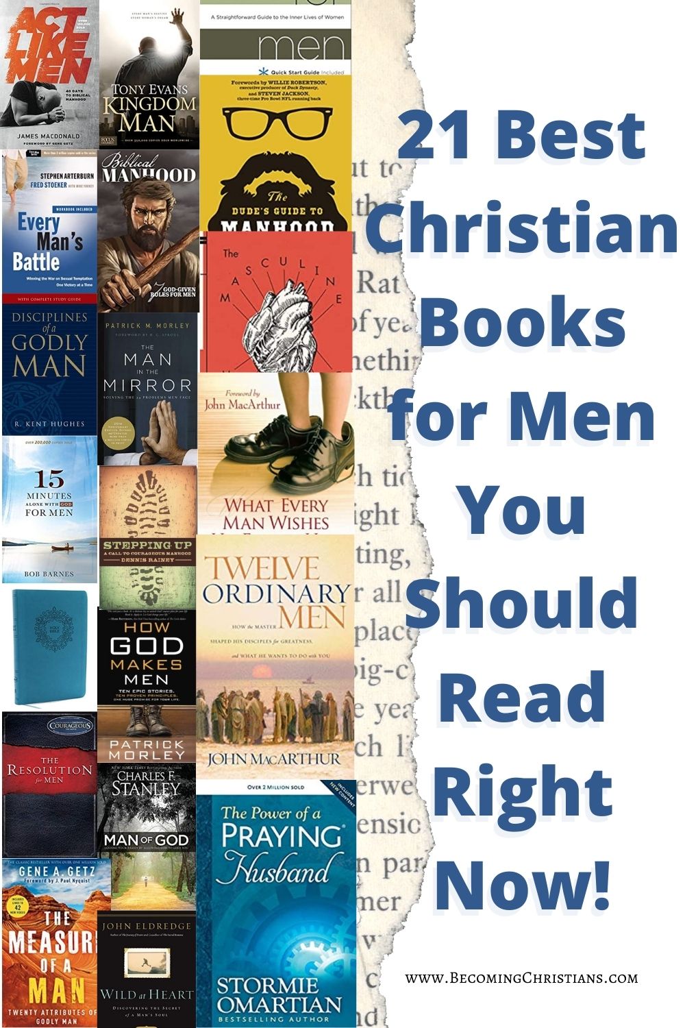 21 Best Christian Books for Men You Should Read Right Now