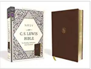 NRSV, The C. S. Lewis Bible, Leathersoft, Brown, Comfort Print