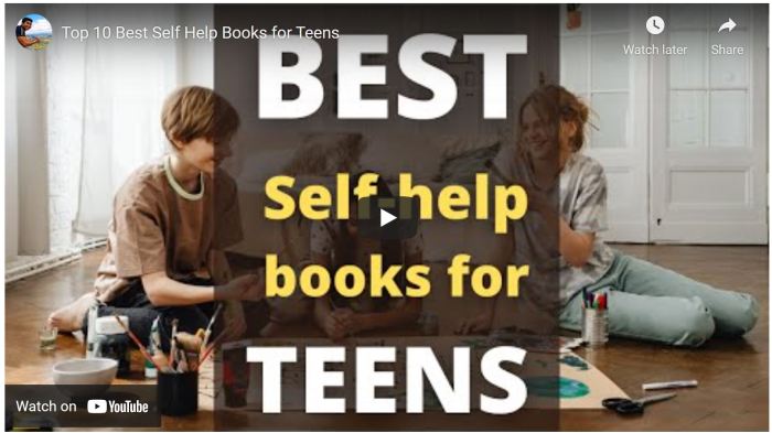 Best self help books for teens video