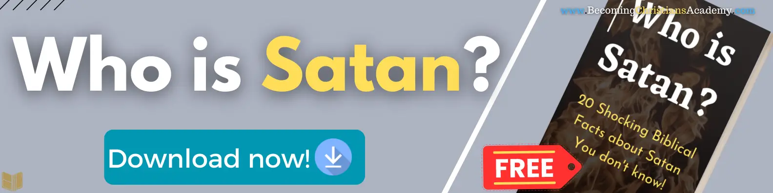 Who is satan free ebook promo banner