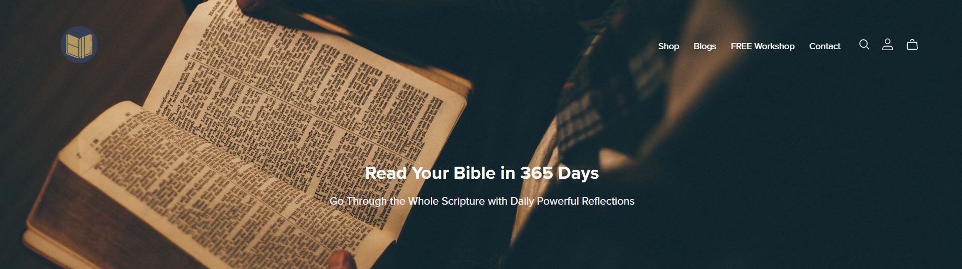 Read your bible in 365 days course image
