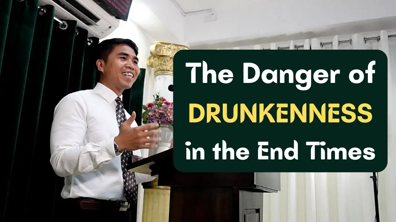 The Danger of Drunkenness in the End Times (Feast or Day of Trumpets Message)