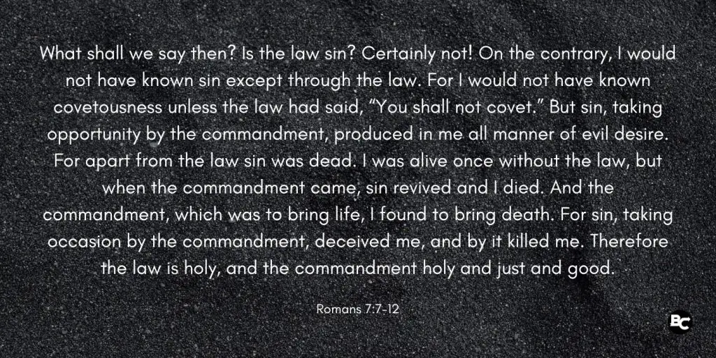 Romans 7:7-12 verses