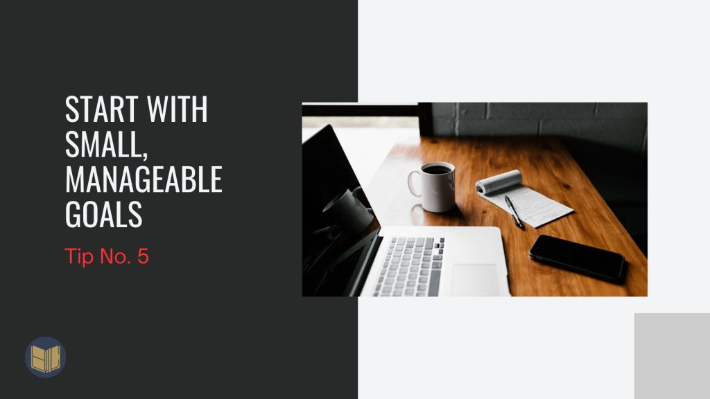 How to develop bible study habit - start with small, manageable goals