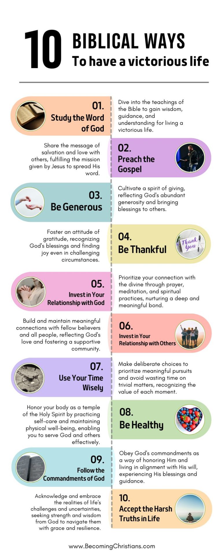 Scriptures On Living By Example Graphics 10 Biblical Ways to Live a Fulfilling Life - Becoming Christians