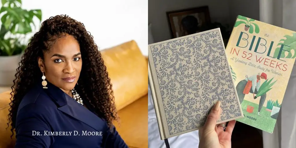 The Bible in 52 Weeks book author Dr. Kimberly D. Moore