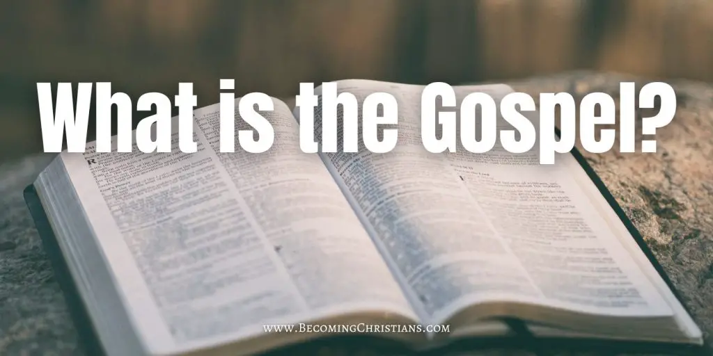 What is the Gospel blog image