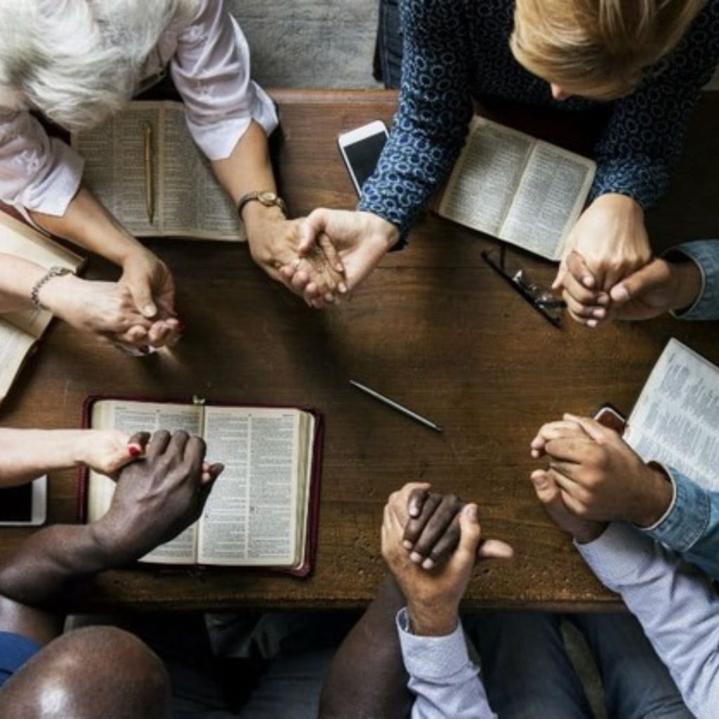 bible study and reading with friends and families group bible study praying