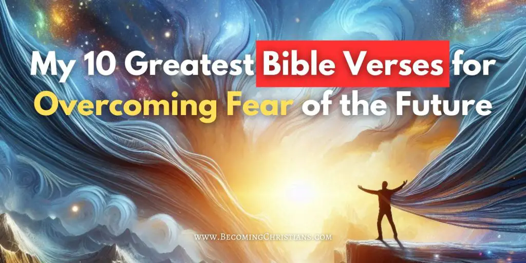 My 10 Greatest Bible Verses for Overcoming Fear of the Future blog image