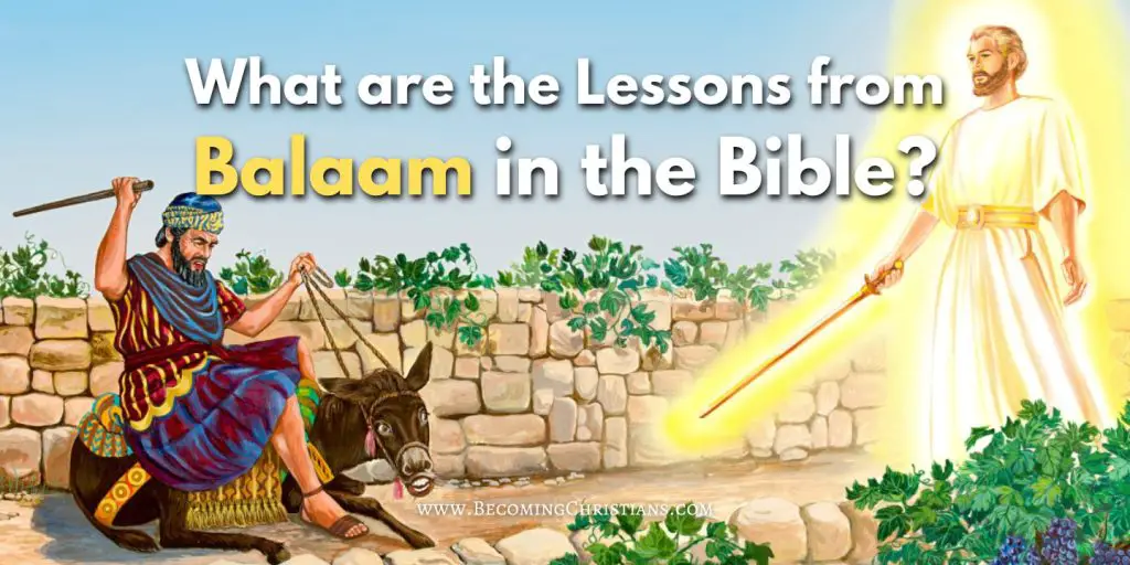 What are the Lessons from Balaam in the Bible blog image