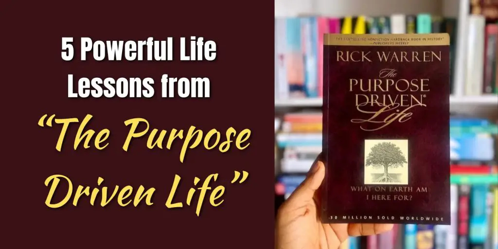 5 Powerful Life Lessons from “The Purpose Driven Life” blog image