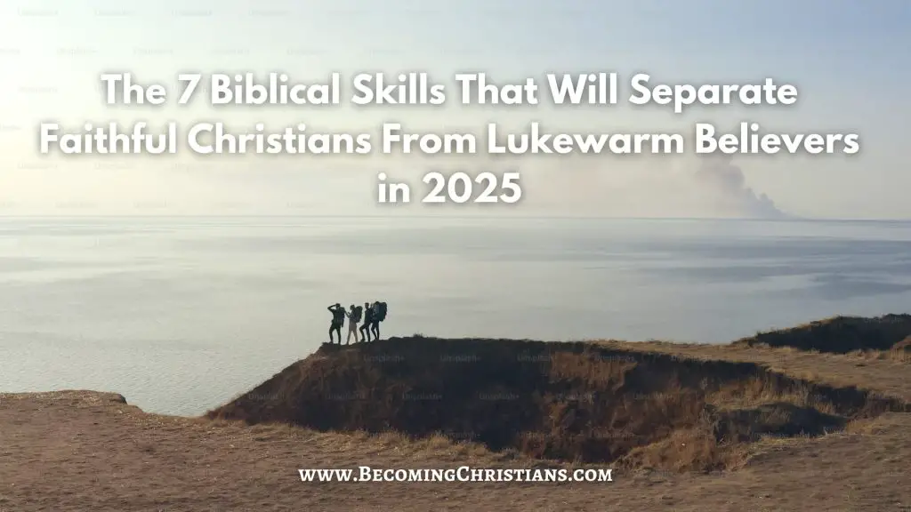 The 7 Biblical Skills That Will Separate Faithful Christians From Lukewarm Believers in 2025 blog image