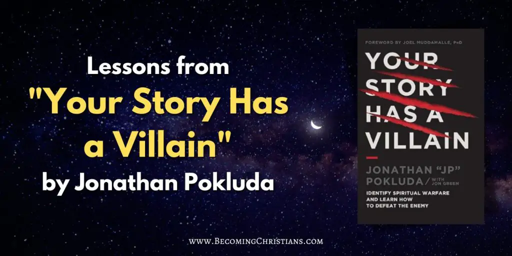 Lessons from Your Story Has a Villain by Jonathan Pokluda book image