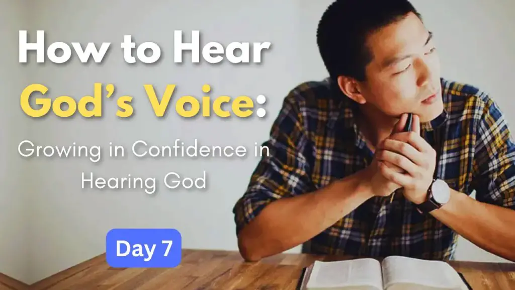 how to hear God's voice bible study guide