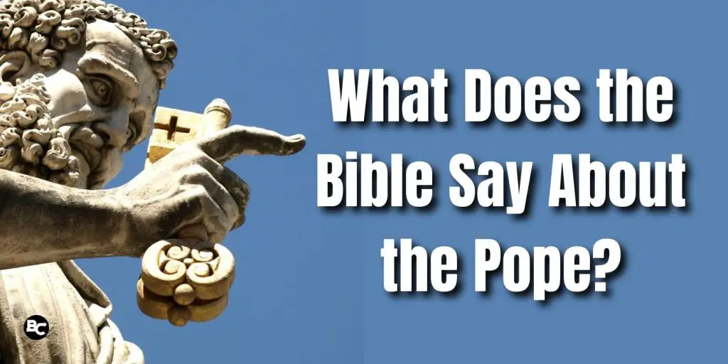 What Does the Bible Say About the Pope blog image