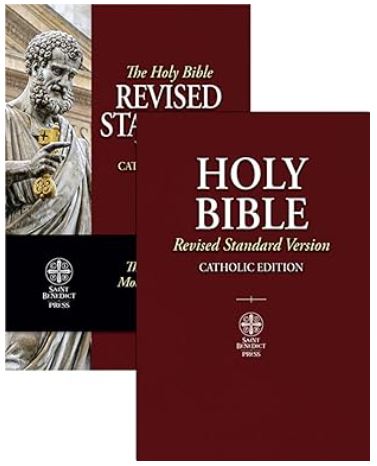 Revised Standard Version - Catholic Edition Bible (Quality Paperbound) Standard Print Size book cover image